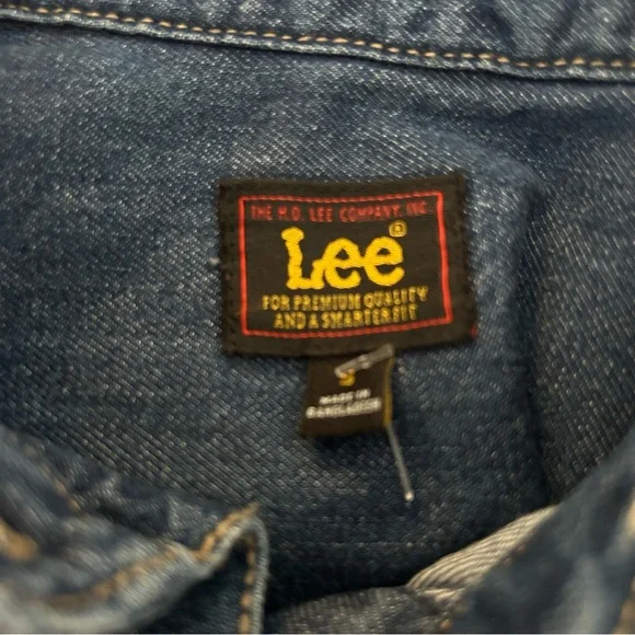 LEE Take‎ a Tumble Denim Shirt Dress NWT | Size S (Oversized Fit) - Picture 6 of 11